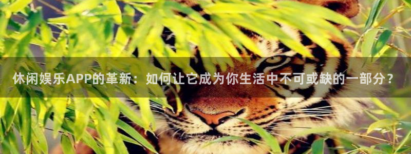22top银河官网入口：休闲娱乐APP的革新：如何让它成为你生活中不可或缺的一部分？