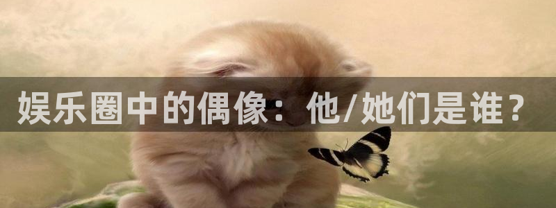 银河官网购票：娱乐圈中的偶像：他/她们是谁？